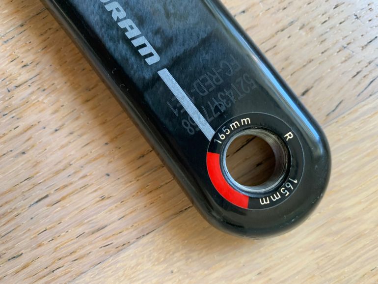Used Sram Red DUB Crankset 165 mm 2025 bike — image 3 of 4
