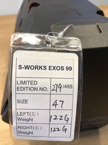 Used Specialized S-Works EXOS 99 LTD Edition Size 47 bike — image 7 of 10