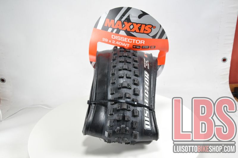 Maxxis Dissector 29x2.4 WT Max Grip TR DD Tyres & Tubes usato