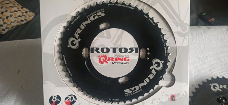 Brugt Rotor 3+ carbono 2020 bike — billede 6 af 7