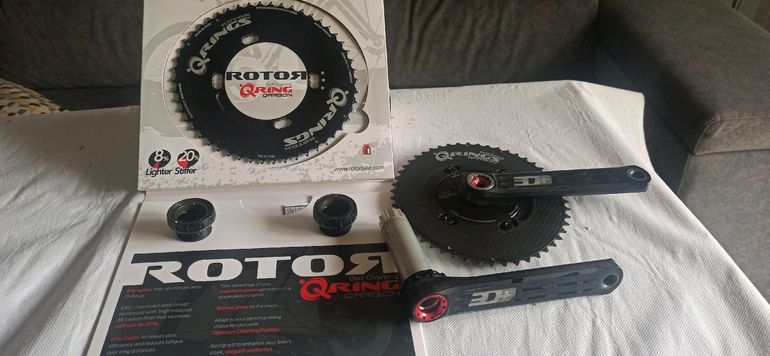 Brugt Rotor 3+ carbono 2020 bike — billede 3 af 7