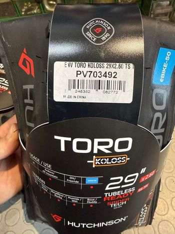 Used Hutchinson TORO KOLOSS 29"x2.60 bike — image 5 of 6