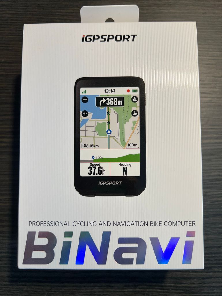 Used iGPSPORT BiNavi GPS Bike Computer 2026 bike — image 1 of 4