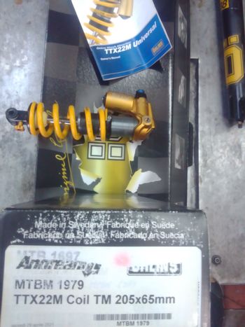 Öhlins, Ammortizzatore posteriore