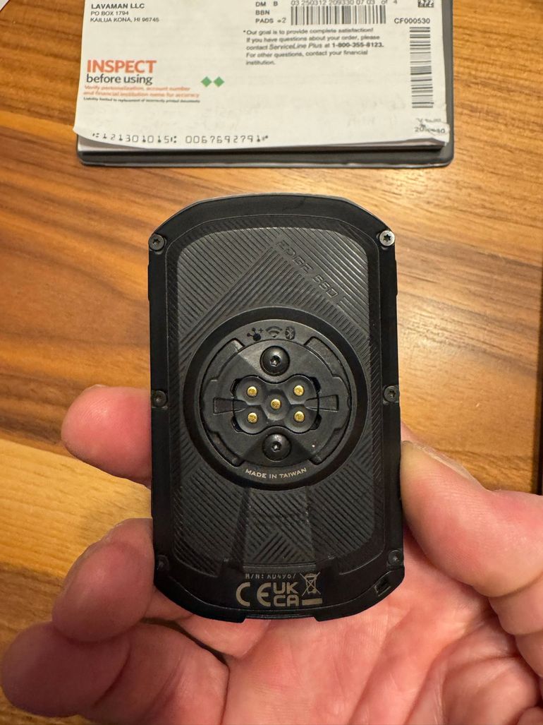 Used Garmin Edge 550 GPS Cycling Computer 2025 bike — image 3 of 4