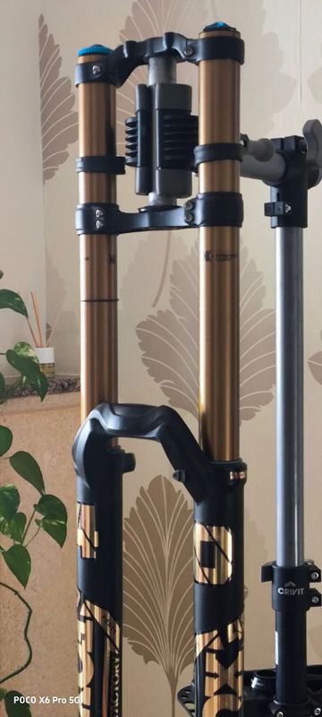 Brugt Fox 40 Factory Kashima Fork bike — billede 4 af 8