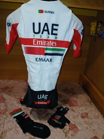Brugt uae Team Emirates Cycling Jersey bike — billede 3 af 3