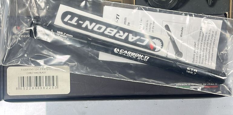 Used Carbon-Ti EJE PASANTE TRASERO 168.7MM 12x1.5 bike — image 2 of 2