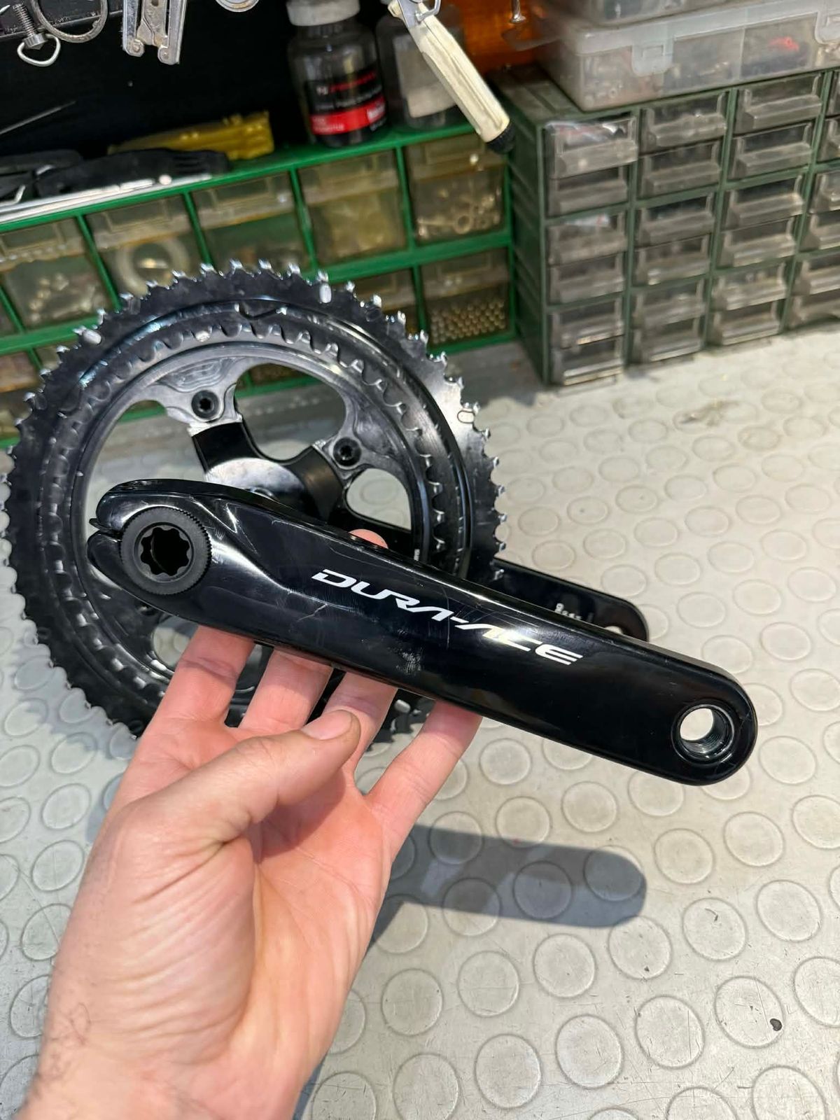 Shimano DURA-ACE 9100. 11s. FC-R9100. 56/44T. 172.5mm | buycycle