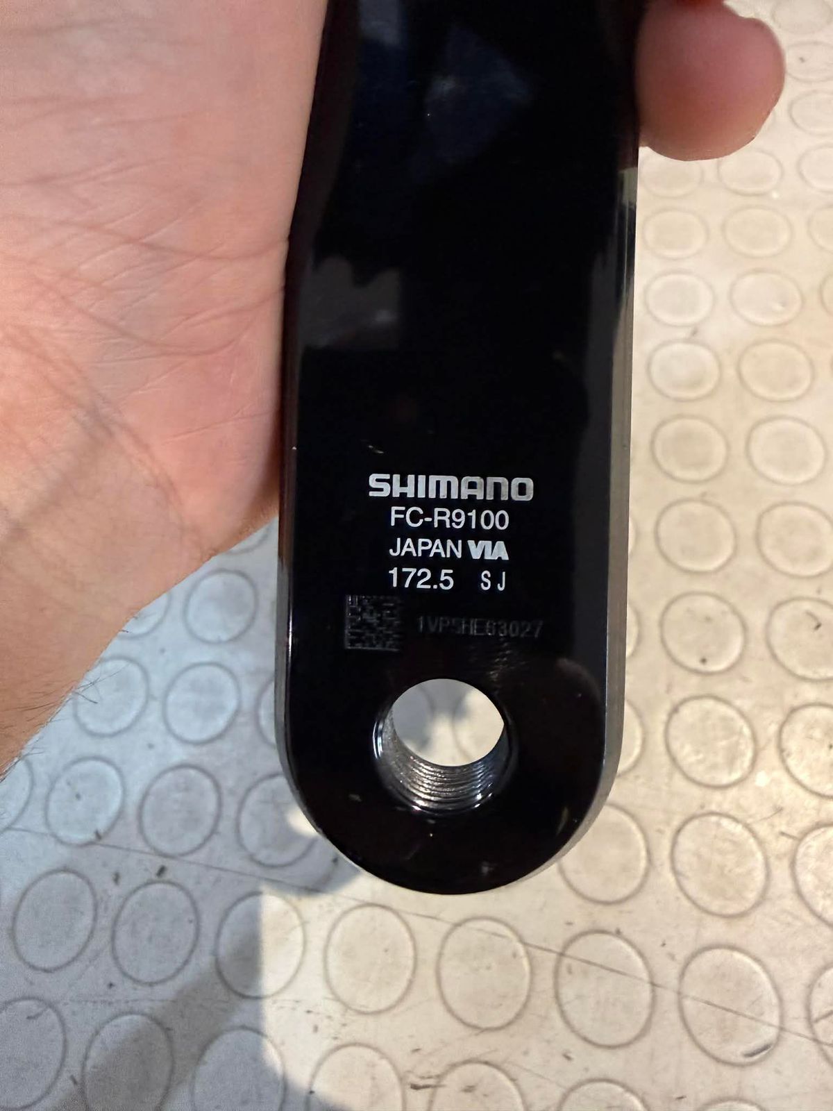 Shimano DURA-ACE 9100. 11s. FC-R9100. 56/44T. 172.5mm
