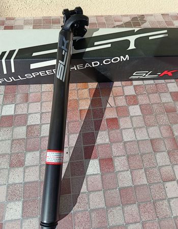 Fsa, SLK Seatpost 27.2x350mm Carbon