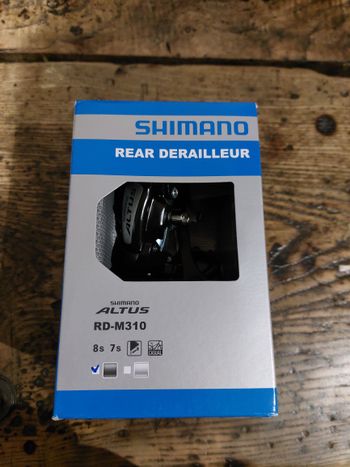 Shimano Altus RD-M310 bike d'occasion — image 2 sur 2