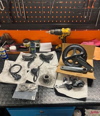 Used Shimano Ultegra R8020 2023 Groupset