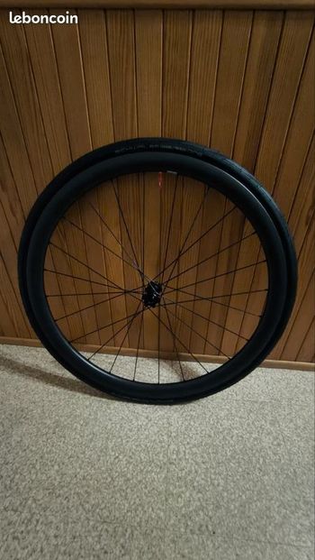 Used OEM Paire de roues carbones vélo route 38mm Disc HG TL 2026 bike — image 2 of 3