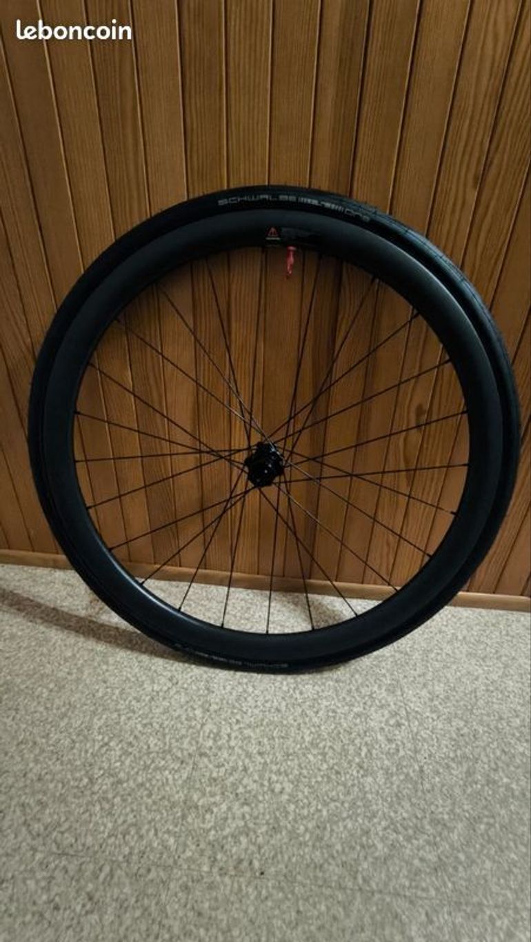 Used OEM Paire de roues carbones vélo route 38mm Disc HG TL 2026 bike — image 3 of 3