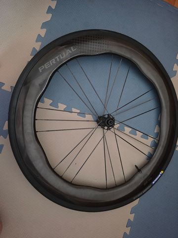 Brugt Tavelo Pertual SHARP Carbon Road Wheelset 2025 bike — billede 14 af 21