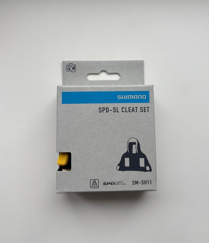 Käytetty Shimano SPD-SL Cleat Set SM-SH11 Yellow Drivetrain & Pedals