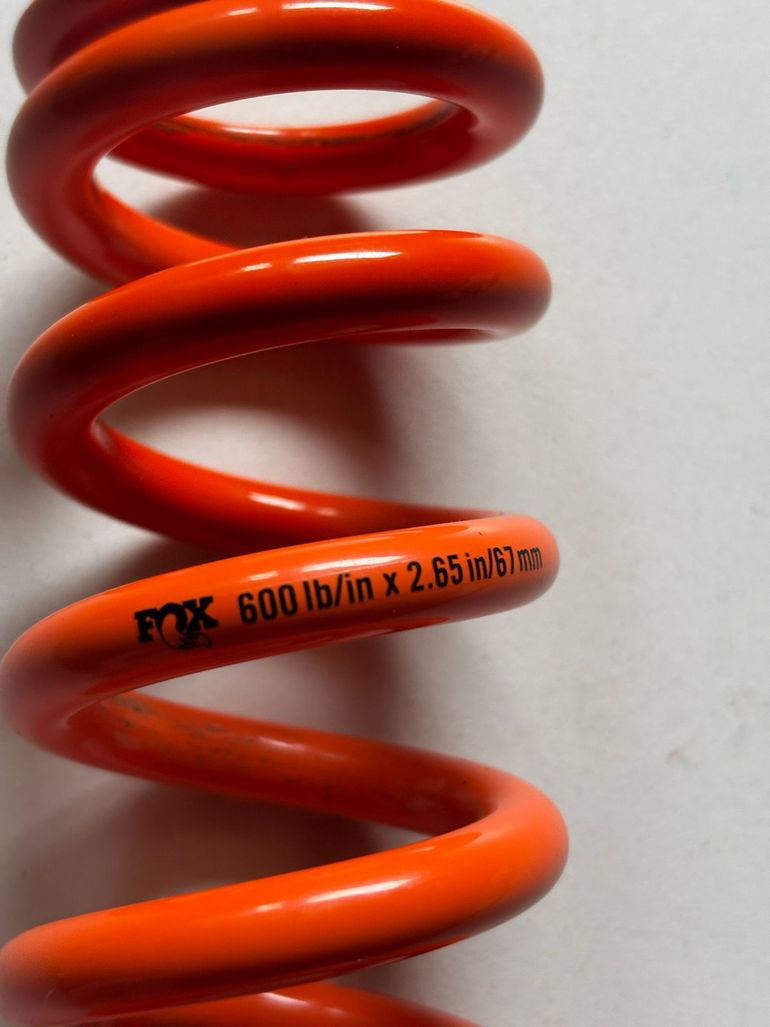 Used Fox DHX2 Coil Shock 600lb Spring bike — image 2 of 2