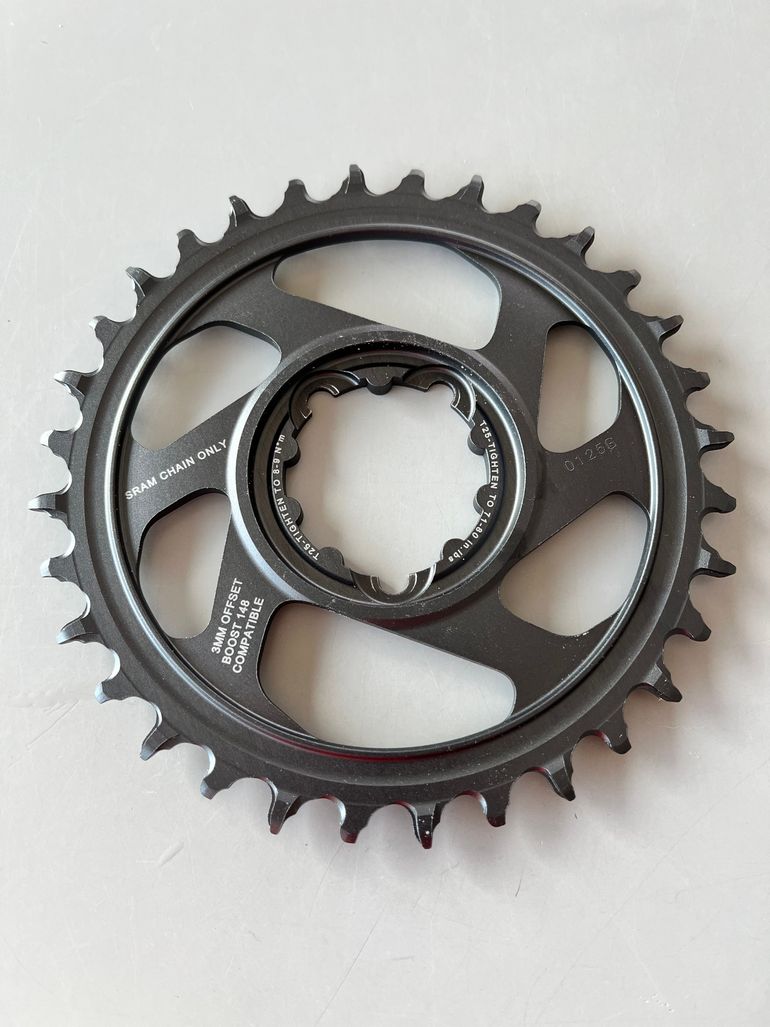Used Sram Eagle X-Sync 2 Chainring, 32T, 3mm Offset, Boost 148, Direct Mount, 12-speed, Black 2025 bike — image 2 of 2
