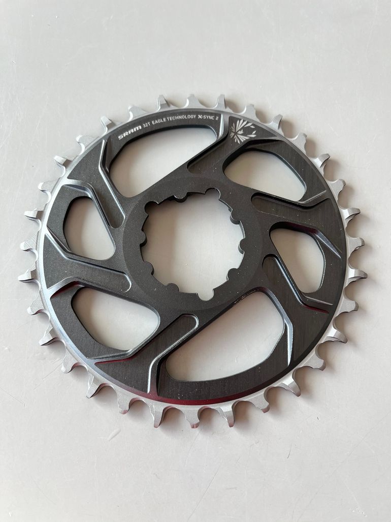 Used Sram Eagle X-Sync 2 Chainring, 32T, 3mm Offset, Boost 148, Direct Mount, 12-speed, Black 2025 bike — image 1 of 2