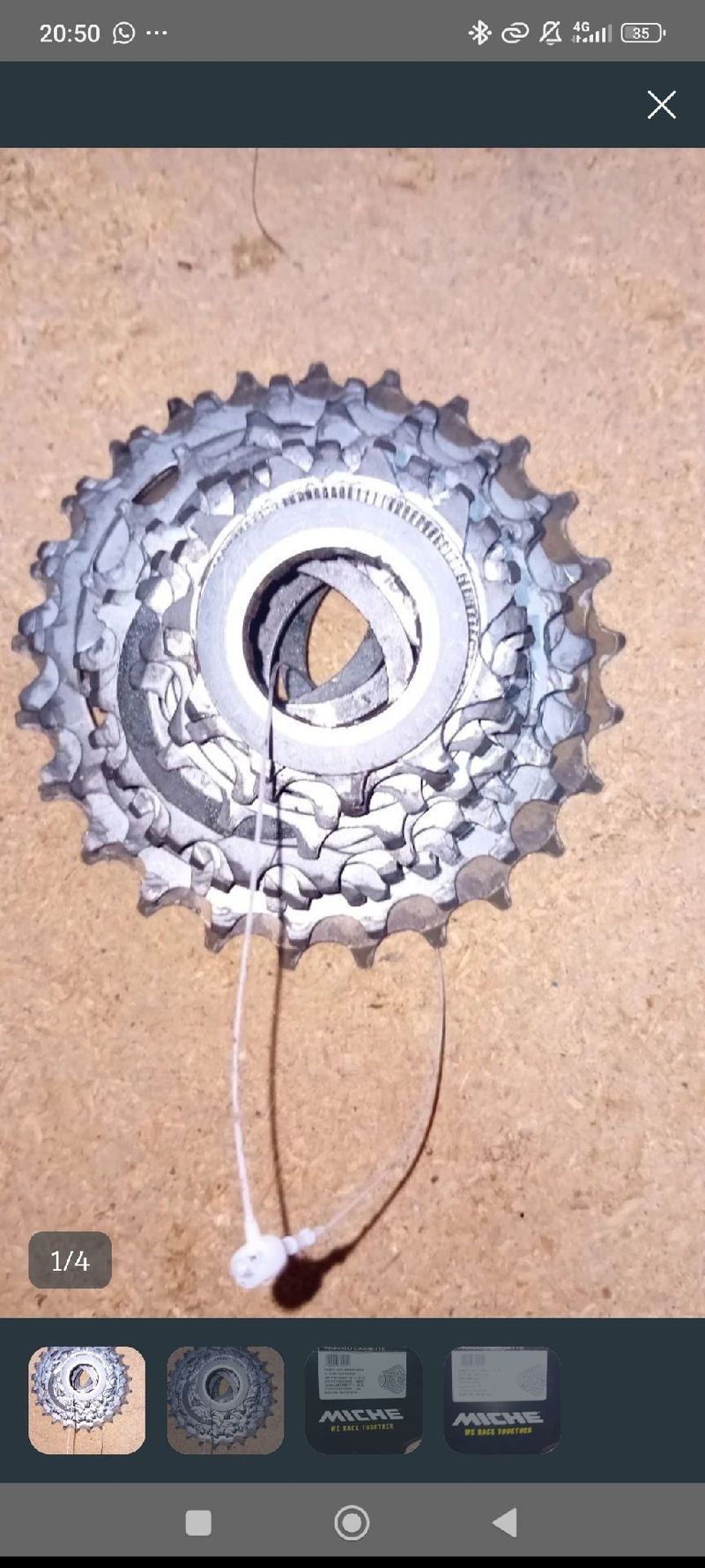Použité Miche SUPERTYPE 11 CA Cassette bike — obrázek 1 z 2