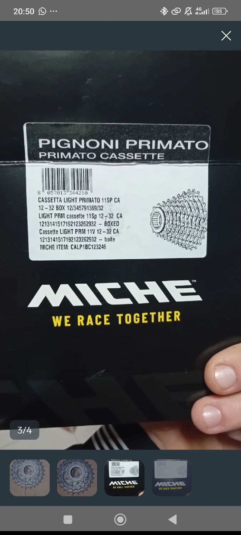 Použité Miche SUPERTYPE 11 CA Cassette bike — obrázek 2 z 2