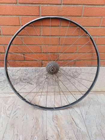 Shimano, Ruota Posteriore Cerchio Cassetta Mozzo Tubolare 600