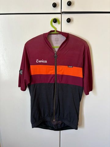 Brugt Santini Official Eroica Jersey Medium Cycling Clothing