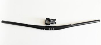 Crankbrothers, Handlebar 35x750mm 18mm Rise and Stem 35x50mm