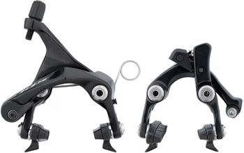 Shimano, 105 BR-R7010-F, BR-R7010-R Brake Calliper Set Direct Mount Black