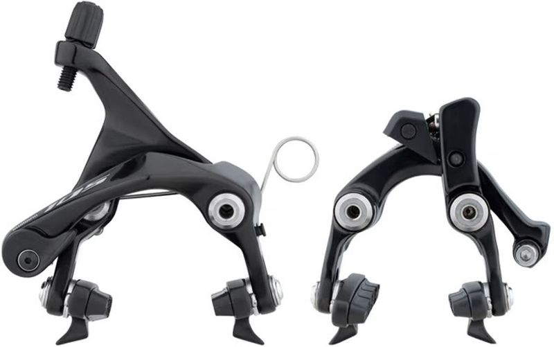 Shimano 105 BR-R7010-F, BR-R7010-R Brake Calliper Set Direct Mount Black Brakes d'occasion