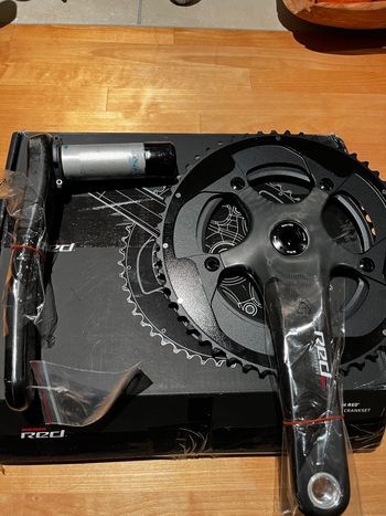 Used Sram Red Drivetrain & Pedals