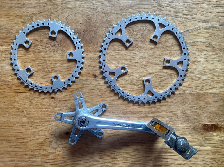 Sugino Super Maxy Crankset 170mm 54/42