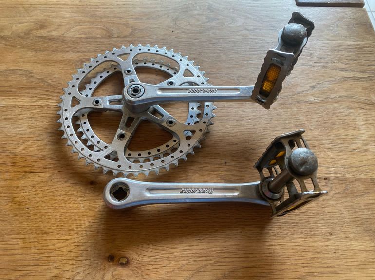 Sugino Super Maxy Crankset 170mm 54/42