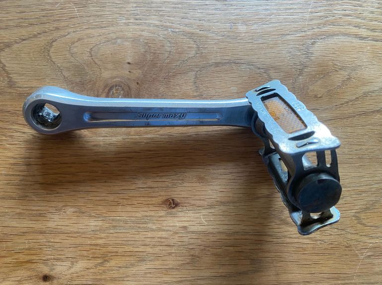 Used Sugino Super Maxy Crankset 170mm 54/42 bike — image 4 of 6