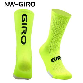 Giro, Chaussette vert Fluo L/XL