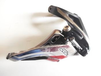 Used Shimano XTR FD-M9020-H Side-Swing Front Derailleur 2x11 Sp. High Clamp bike — image 4 of 8