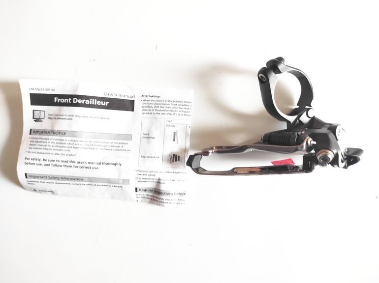 Used Shimano XTR FD-M9000-L Side-Swing Front Derailleur 3x11 Sp bike — image 2 of 8