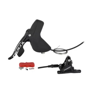 Brugt Sram Apex 1 Hydraulic Disc Brake Rear/Left with Dropper Actuator Flat Mount Brakes