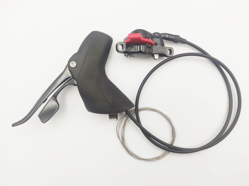 Brugt Sram S-700 YAW DoubleTap Shifter/Hydraulic Front Disc Brake Left 2 Speed Brakes