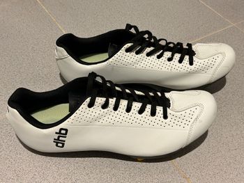 Chaussures De Cyclisme Route Dhb – Noir – Pointure UK 8 / EU 42 – Très Bon état
