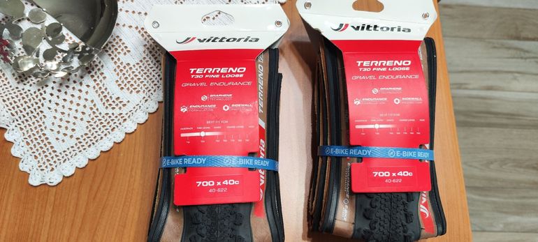 Used Vittoria Terreno Tubeless 700 x 52 Black / Brown 700 x 54 2026 bike — image 1 of 3