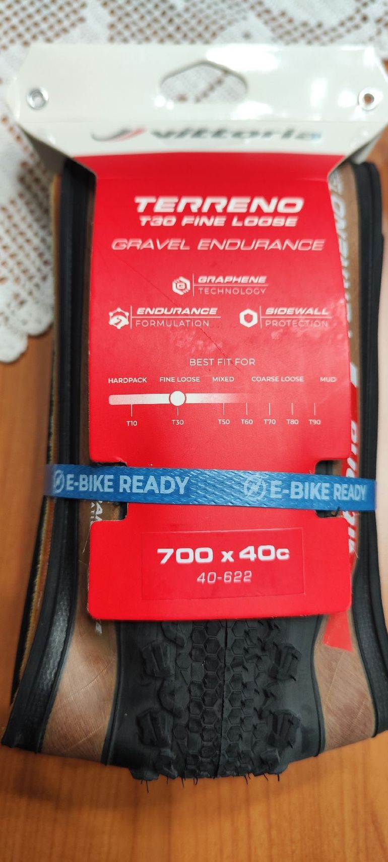 Used Vittoria Terreno Tubeless 700 x 52 Black / Brown 700 x 54 2026 bike — image 3 of 3