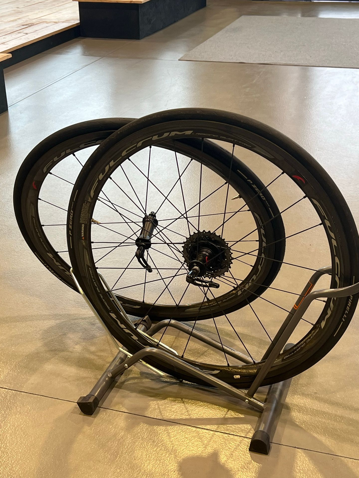 Fulcrum Quattro Racing Carbon Wheelset LG Cycling Wheel new | Disc 