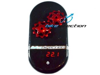 Xlc, Pulegge cambio ultraleggere ergal 11t ROSSE