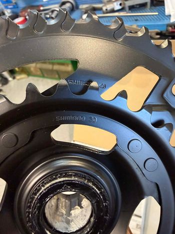 Used Shimano CUES. 175mm. 46/30T. FC-U4010. 9/10s bike — image 6 of 11