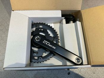 Used Shimano CUES. 175mm. 46/30T. FC-U4010. 9/10s bike
