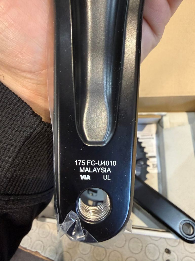 Used Shimano CUES. 175mm. 46/30T. FC-U4010. 9/10s bike — image 5 of 11