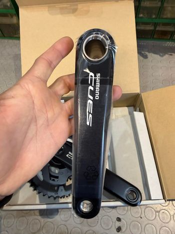 Used Shimano CUES. 175mm. 46/30T. FC-U4010. 9/10s bike — image 9 of 11