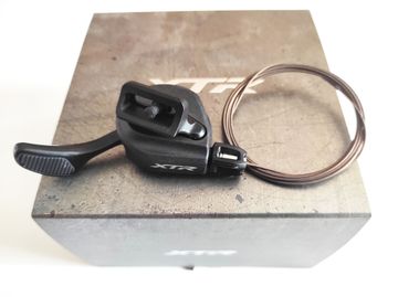 Brugt Shimano XTR SL-M9100-IL I-Spec EV 2-Speed Shift Lever Left Black Drivetrain & Pedals